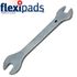 Flat Spanner 14 X 17mm Silver
